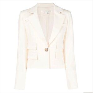 NWT Boon Cropped Jacket in Ecru
